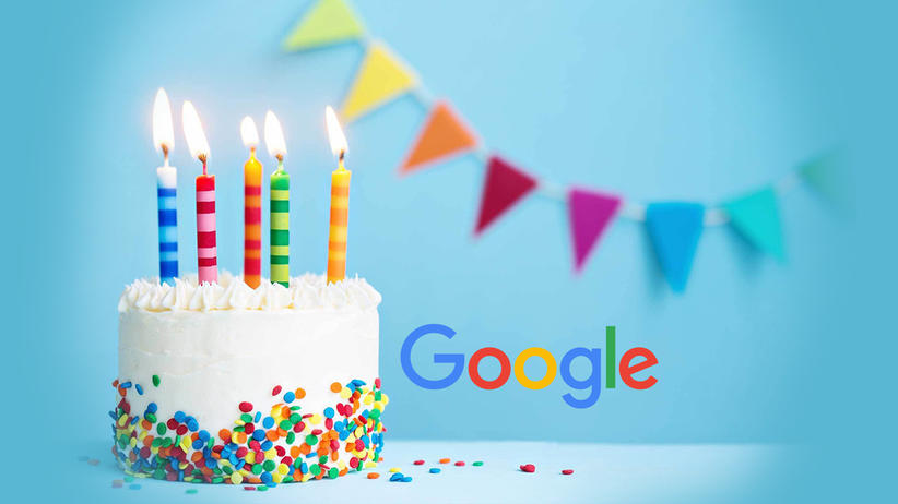 Gratulerer med dagen Google
